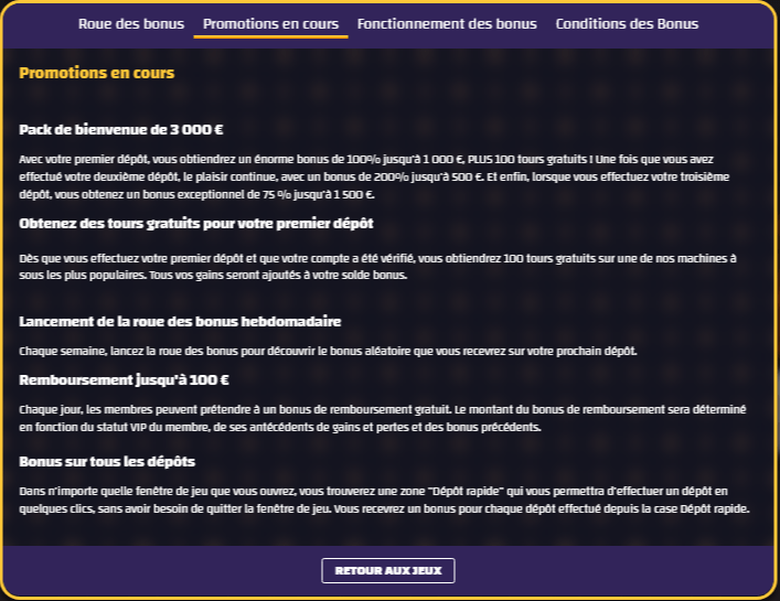 bonus promo play regal
