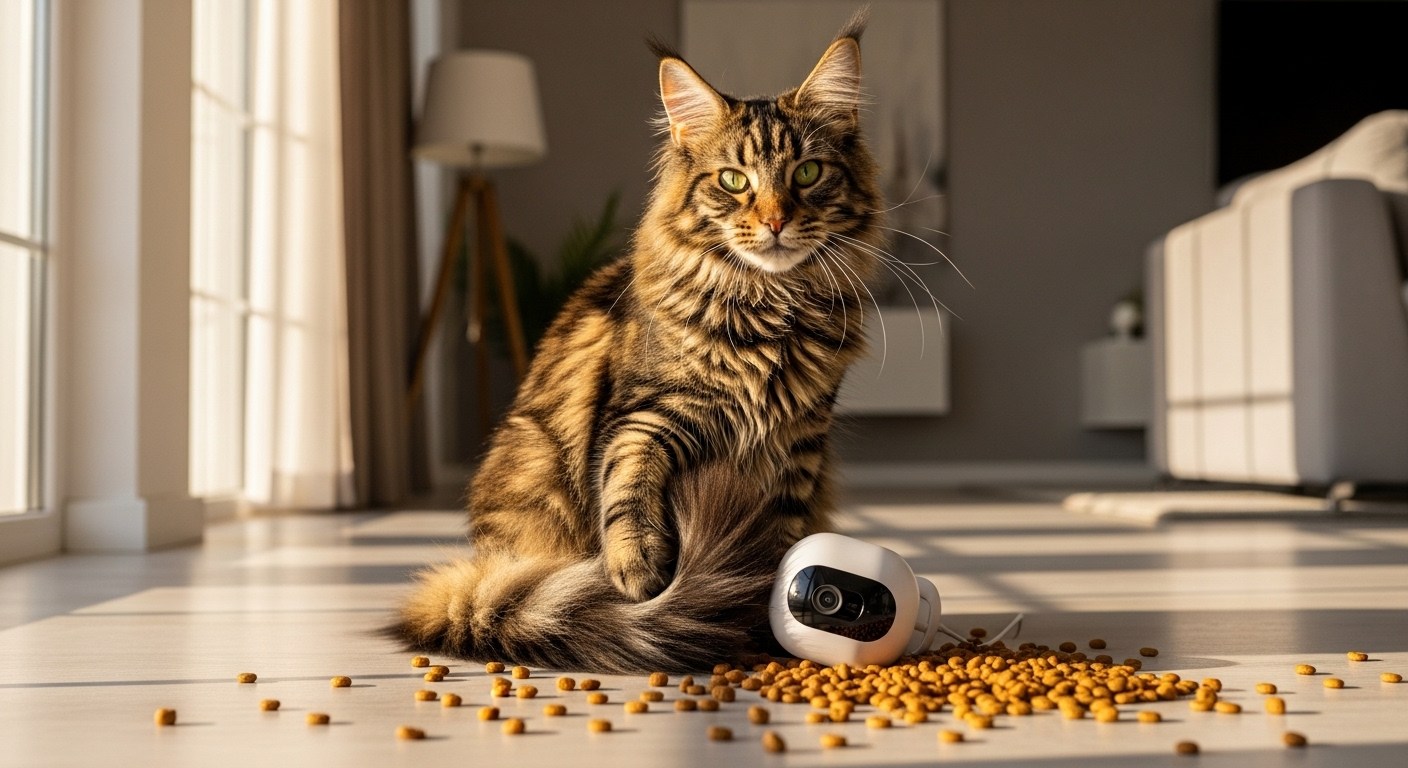 Mon chat a défoncé ma caméra connectée (mais j'ai kiffé)