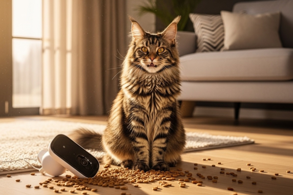 Mon chat a défoncé ma caméra connectée (mais j&rsquo;ai kiffé)