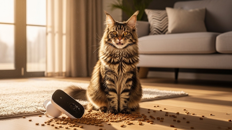 Mon chat a défoncé ma caméra connectée (mais j&rsquo;ai kiffé)